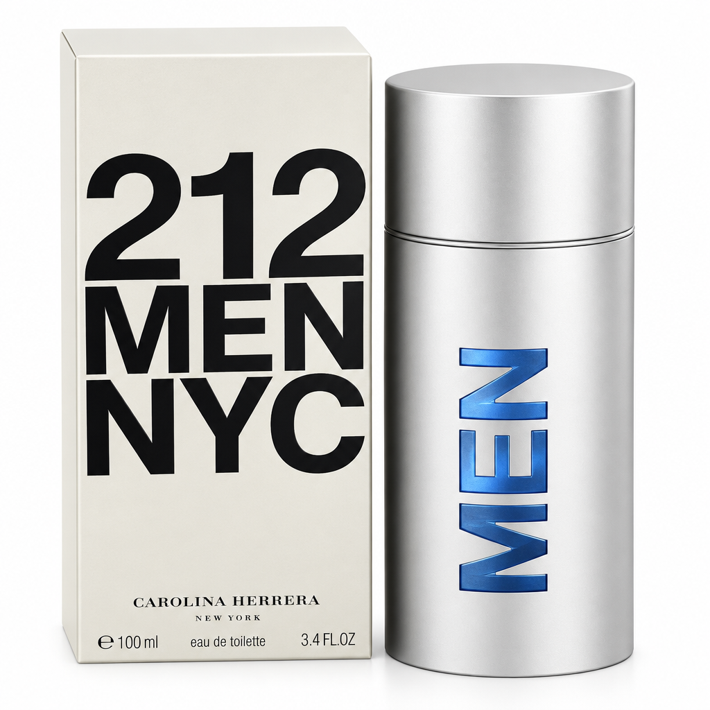 212 Men NYC perfume bottle with box