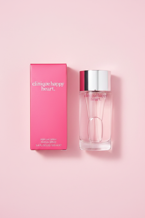 Clinique Happy Heart EDP flat lay with box