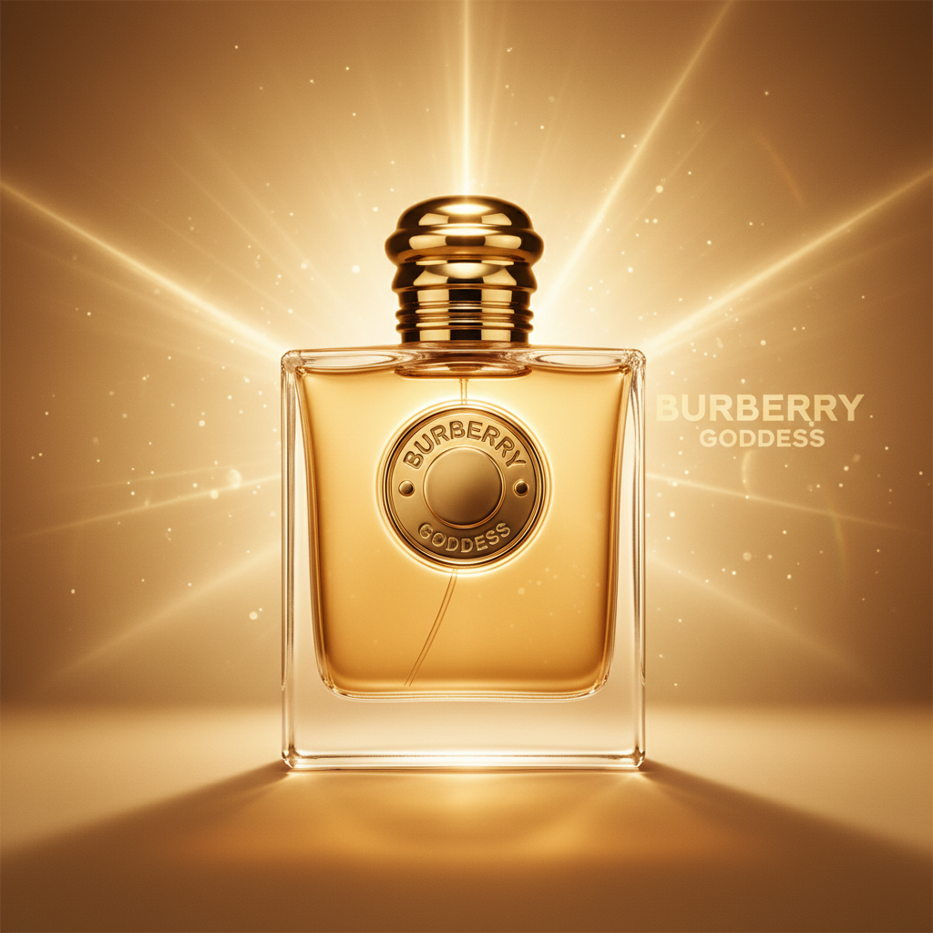 Burberry Goddess – enhanced luxury shot