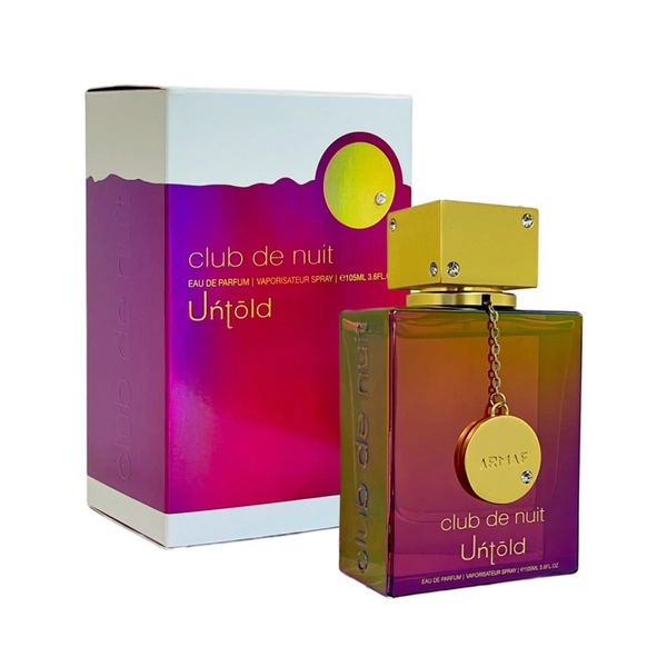 Club de Nuit Untold EDP bottle and box by Armaf
